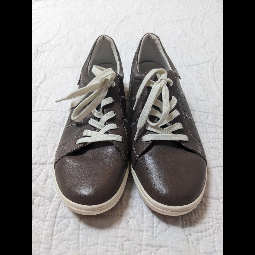 Josef Seibel Caren 01 Grigio Leather Shoes